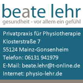 Privatpraxis für Physiotherapie Mainz-Gonsenheim